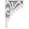 Ekena Millwork Genova Architectural Grade PVC Corbel, 1 7/8"W X 4 1/2"D X 7"H CORP01X04X07GE - alternate 3